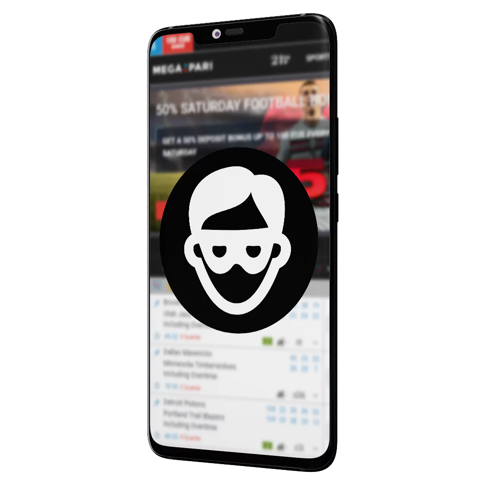 Your account will be safe at Mega Pari.
